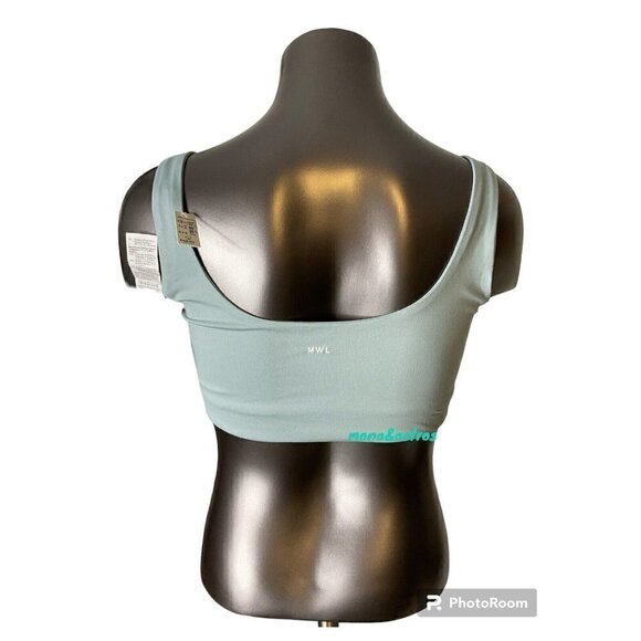 Madewell Flex Square-Neck Sports Bra NWT yoga Pilates - Picture 2 of 2